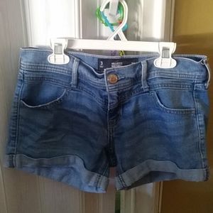 Hollister Denim Midi Shorts